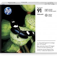 HP No. 91 Value Pack - Photo Black & Light Grey